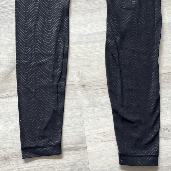 Lululemon Align High-Rise Pant Tight Leggings Nulu Aqueous Emboss Black Womens 6 - Picture 6 of 16